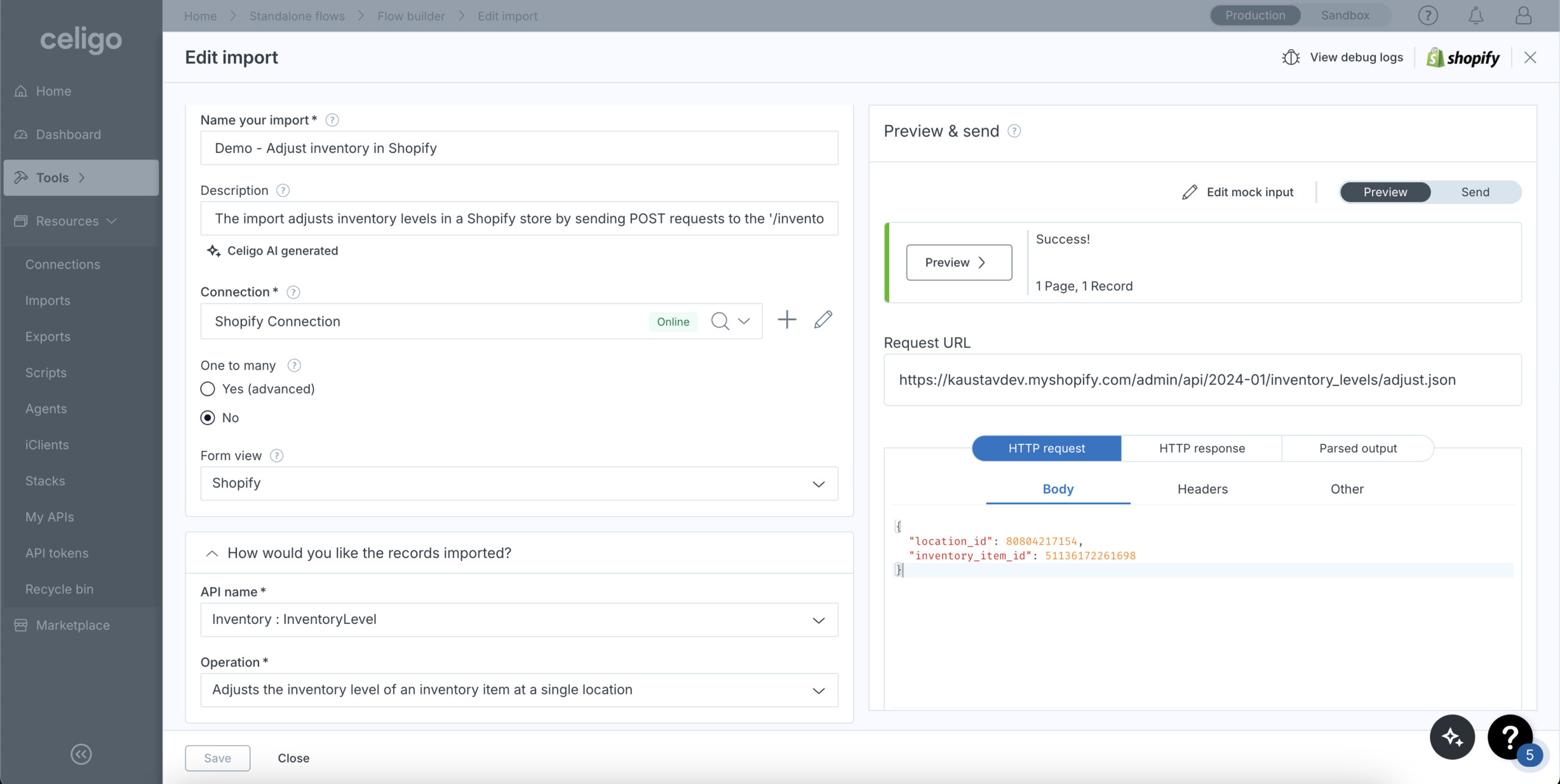 API Management - Design an Import API