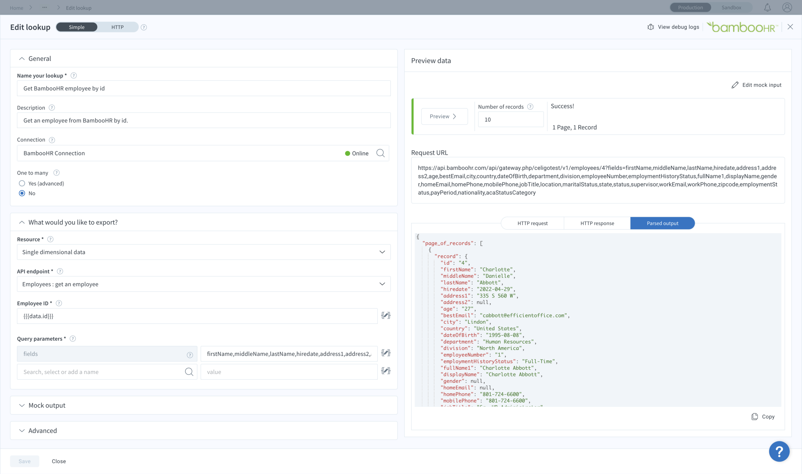 Screenshot of IT Provisioning in Celigo Integration Platform