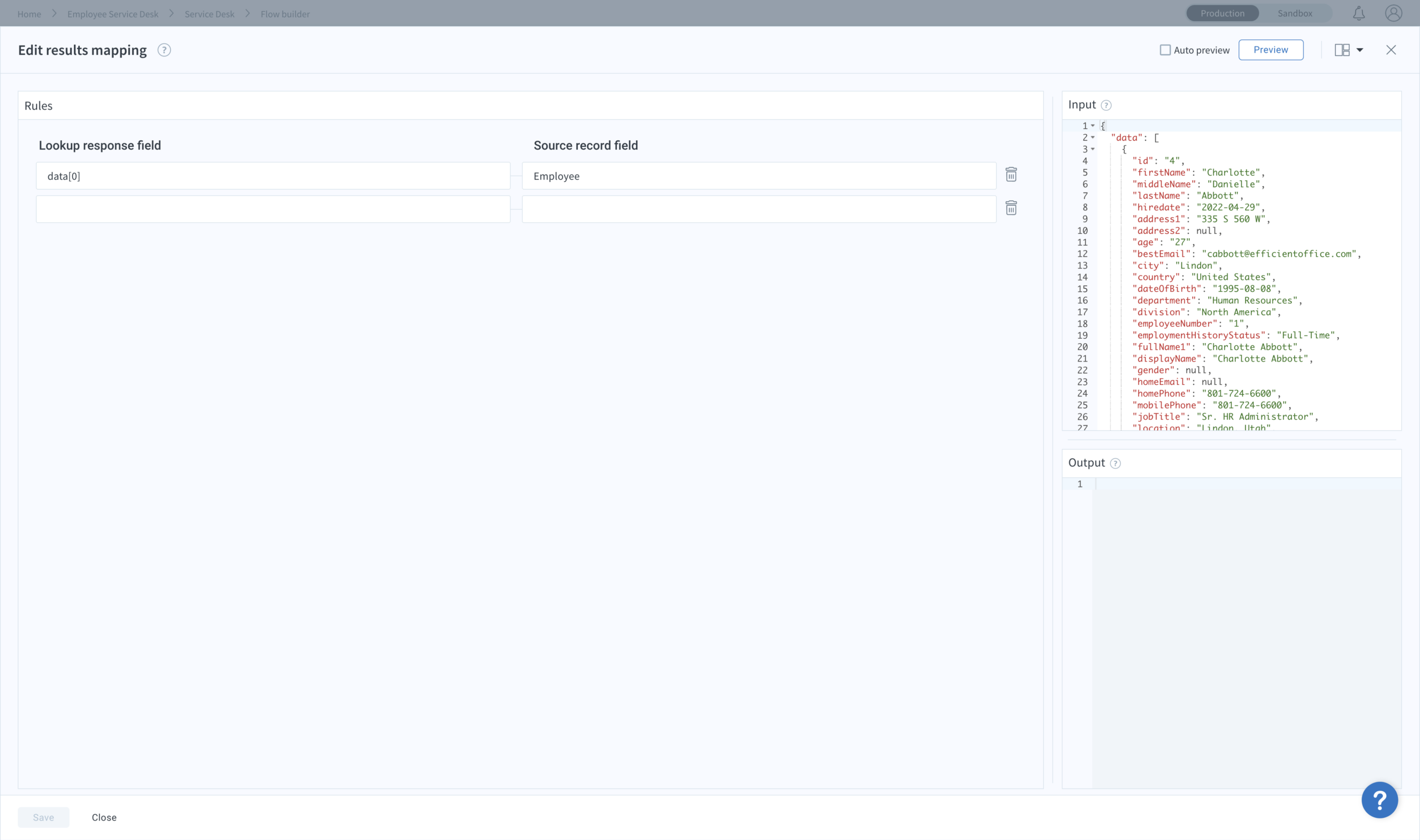 Screenshot of IT Provisioning in Celigo Integration Platform